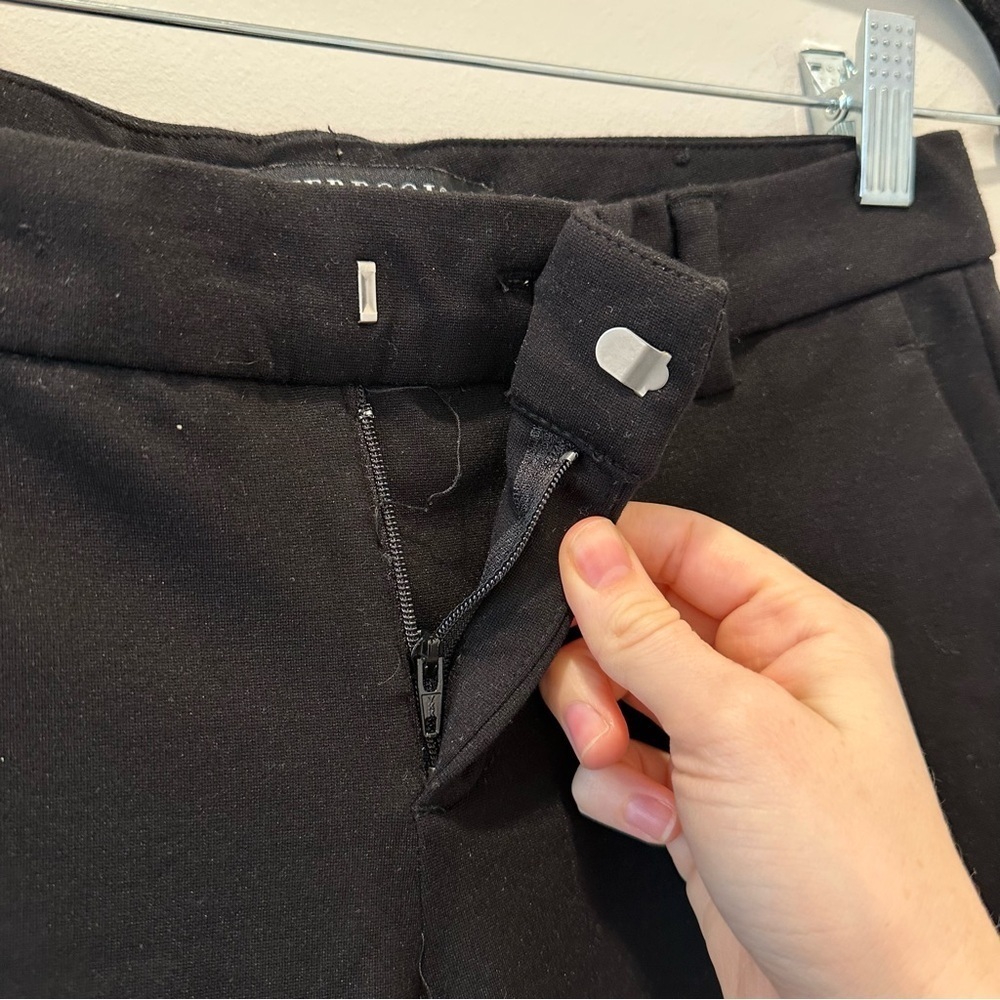 Women’s Black Trouser Pants Business Causal Office Career Teacher Professor - Picture 5 of 16